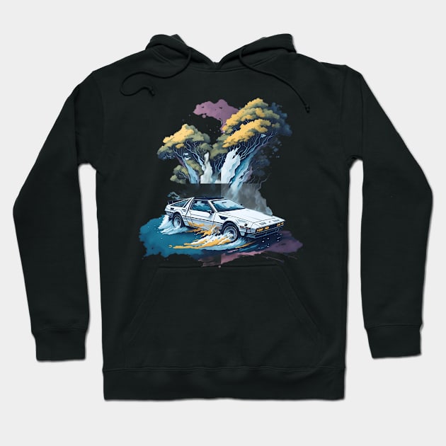 Summer Art DMC DeLorean Hoodie by Shop Goods